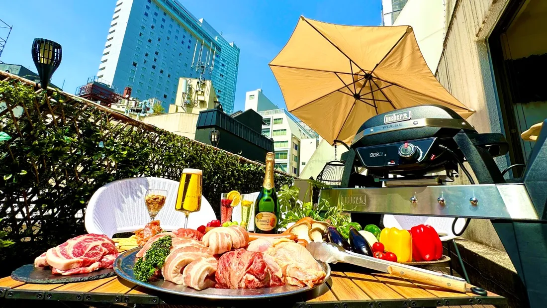 BBQなび 渋谷ガーデンルーム4F 室内BBQスペース