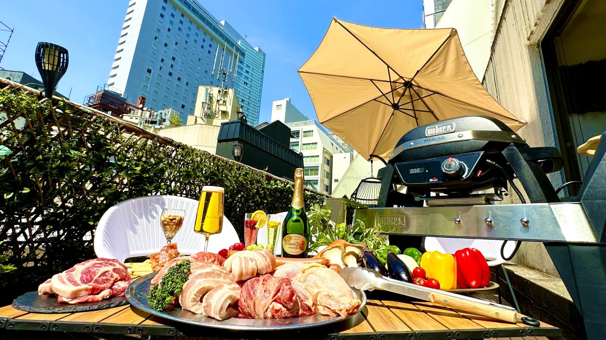 BBQなび　渋谷ガーデンルーム４F　昼写真