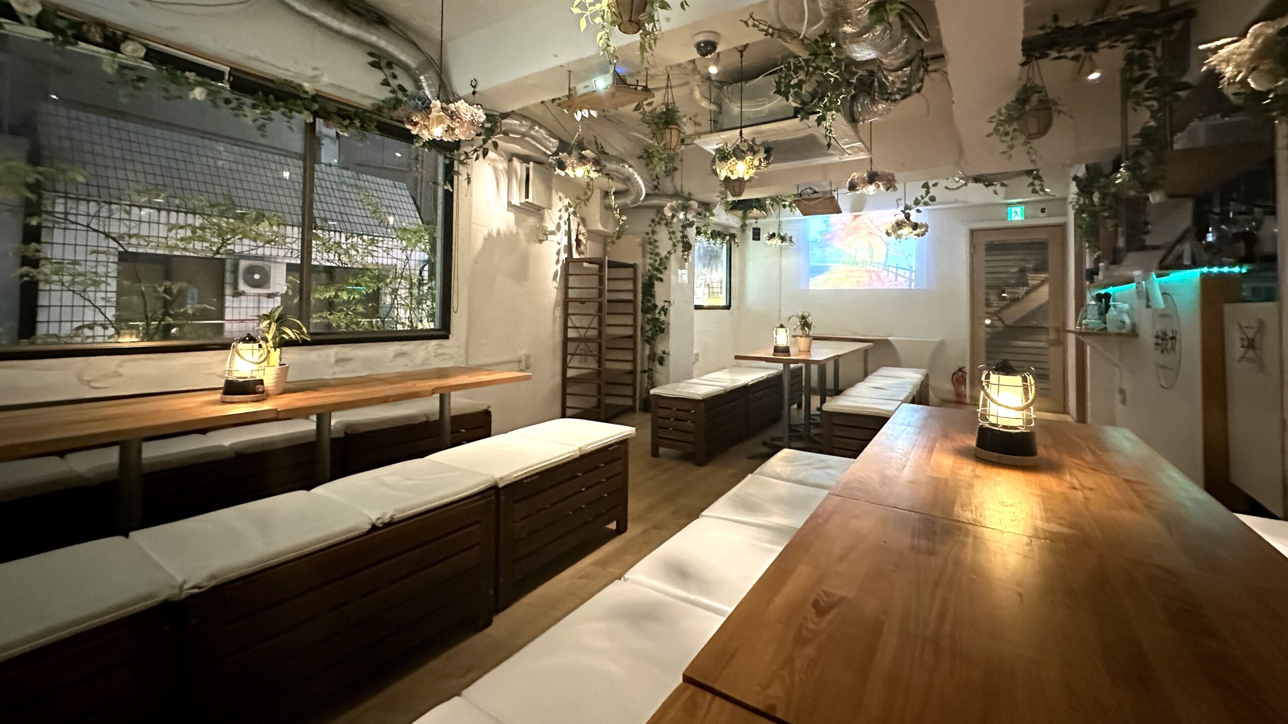BBQなび　渋谷ガーデンルーム３F夜写真